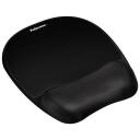 Fellowes hiirepad koos randmepadjaga 9176501, 202 x 235 x 25.4 mm, must, m&auml;luvaht, kangas kate, libisemisvastane alus