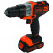 Akutrell 18V 2x1,5Ah Li-Ion + korpus MT218KB BLACK&DECKER