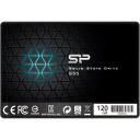 Silicon Power Slim S55 SSD 120GB SP120GBSS3S55S25, 6 Gbit/s, 550 MB/s, 420 MB/s, 1500 G, 20 G, TRIM, ECC, NCQ, RAID, melns