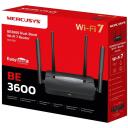 Mercusys MR25BE mar&scaron;rutētājs, 3600 Mbit/s, 4 antenas, Dual-band (2.4 GHz / 5 GHz), Gigabit Ethernet, SPI ugunsmūris