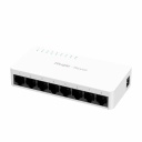 Ruijie Reyee RG-ES08F | 8-Port 10/100 Mbps Unmanaged Network Switch — Sleek White Design