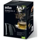 Braun elektriskā tējkanna WK300, 2200 W, 1.6 L, plastmasa, 360&deg; rotācijas pamatne, melna