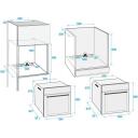 Beko Įmontuojama orkaitė BBIE17301BD, 72l, 2400W, 6 programos, lengva valyti, halogeninė ap&scaron;vietimas