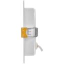 Emos LED &scaron;viestuvas RUBIC ZD1432, 12 cm, 9 W, 900 lm, 220&ndash;240 V, 50/60 Hz, IP20, 25 000 h, 4 000 K, 120&deg;, įmontuojamas