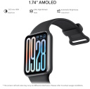 Viedā fitnesa aproce ar AMOLED ekrānu, satelītu GPS, sirds ritma monitoru un Bluetooth savienojumu Smart Band 9 Pro Obsidian Black BHR8710GL Xiaomi