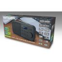 Muse Pārnēsāms radio M-109DB, 87,5&ndash;108 MHz, 4xAA, LCD displejs, melns, modinā&scaron;anas funkcija