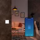 Tellur Smart WiFi slēdzis TLL331481, 1 ports, 1800W, 10A, maiņstrāva 100-240V, LED 150W/ports, Kvēlspuldze 600W/ports, 2,4 GHz