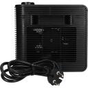 Blaupunkt Ventilaatori k&uuml;tteseade FHM601, 2 kW, 22 m&sup2;, 1.5 kg, Must, Termostaat, &Uuml;lekuumenemise kaitse
