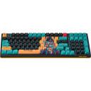 A4Tech Klaviatūra A4TKLA47622, lineārs slēdzis, 100 miljoni spiedienu, 48 cN, 3,8 mm, 0,8-3,0 mm, 1000 Hz, PBT taustiņu vāciņi