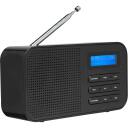 Denver Kaasaskantav raadio 111111000380, 1 W, DAB+, FM, LCD, 1 k&otilde;lar, 1 k&otilde;rvaklappide v&auml;ljund, 3,5 mm, 4 AA patareid