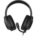 Genesis austiņas, Neon 213 RGB, NSG-2306, 20-20000 Hz, 32 &Omega;, -42 dB, vadu, melnas, RGB apgaismojums, skaļuma regulē&scaron;ana