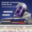 Jimmy JV35 UV pretērču rokas putekļu sūcējs 700 W UV lampa 6 W līdz 60 &deg;C sildī&scaron;ana Dual-cyclonic filtrācija 0.5 L vads Silver/Grey