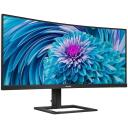 Philips UltraWide LCD monitor 346E2CUAE/00, 3440 x 1440, 100 Hz, 4 ms, 300 cd/m&sup2;, 1 x HDMI, 1 x USB-C, 1 x USB-B, 4 x USB-A
