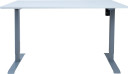 Rakstāmgalds ERGO ar 1 motoru 140x80cm, pelēcīgi balts K186726 Allit