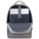 Rivacase Чехол 7562GREY/MOCHA, 39.6см, 635г, 120мм, 305мм, 460мм, 1 передний карман, USB порт, водоотталкивающий