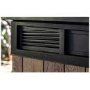 Keter Aia kuur 29213179 tamme puu toon, 190 x 109 x 132,5 cm, lukustatavad uksed, ventilatsioon