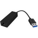 Raidsonic USB 3.0 (A-T&uuml;&uuml;pi) Gigabit Ethernet adapter IB-AC501a, 1x Gigabit Ethernet, USB 3.0, kompaktne disain