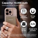 Intenso Power Bank 7344031 10000 mAh, 15 W juhtmevaba laadimine, 20 W USB-C PD, MagSafe &uuml;hilduv, &scaron;ampanja