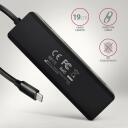 Axagon USB keskjaam HUE-C1C 4x USB 5Gbps, toitekaabel 19 cm, toetab Android, Windows, Mac OS