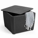 Садовый столик / ящик для хранения Luzon Plus серый KETER 29208454939 57x57x43cm 5.1kg