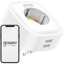 Gosund nutikas pistik SP112, 3680W, 16A, 230V, 2xUSB, WiFi (2.4GHz), LED oleku indikaator, TuyaSmart