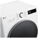 Lg Pesumasin kuivati F2DR508S1W, 8 kg, 1200 RPM, 5 kg, auru funktsioon, LED ekraan, valge