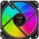 Xilence Вентилятор для корпуса XF065, 120mm, 600-1500RPM, 70cfm, 18-29dB, PWM, ARGB подсветка