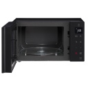Premium brīvi stāvoša mikroviļņu krāsns ar grila funkciju 25 L ietilpību 1450 W jaudu un elegantu melnu korpusu MH6535GIS LG