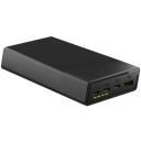 Green Cell Power Bank akumulators GC PowerPlay 20S PBGC03S, 20000mAh, 22.5W PD, 3xUSB-C, 1xUSB-A, ātrā uzlāde