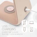 Rio K&otilde;rge j&otilde;udlusega meigipeegel MMDL-EU/1,0, &Oslash; 24.5cm, 2000mAh, LED valgustus, 85&deg; p&ouml;&ouml;ratav disain