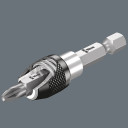 Uzgaļu adapteris 1/4", 895/4/1 K SB ar fiksatoru 1 x 1/4"x52mm, 073318, 05073318001 WERA