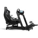Next Level Racing ERS4 Elite PU ādas un zam&scaron;ādas izdevums NLR-E053, 63cm, 58cm, 98.6cm, 15.6kg, ergonomisks, regulējama atzveltne