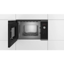 Built-in microwave oven with 20 L capacity and 800 W power BFL523MS0 Stainless Steel/Black Bosch