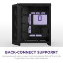 Nzxt Korpus H9 Flow RGB CM-H92FB-R1, 3x140mm esiventilaatorit, 1x120mm tagumine ventilaator, 420mm radiaatorid