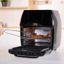 Black Decker Karstā gaisa friteris 12L ES9730030B, 1700W, 40-200&deg;C, 6h taimeris, melns, digitālais displejs, nelīpo&scaron;s