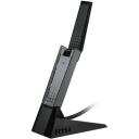 Msi belaidis tinklo adapteris GUAX18, 1800 Mbps, USB, Dual-band, WPA3, 1 antena, 1201 Mbit/s, juodas