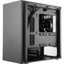 Coolermaster Silencio S400 MCS-S400-KN5N-S00, Melna, 1x5.25, 4x3.5, 4x2.5, 2xUSB 3.2, 1xSD kar&scaron;u lasītājs