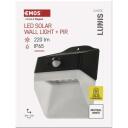 Emos LED valgusti LUNIS ZG151S, 220 lm, 3,7 V, IP65, PIR andur, 6 m, 35 h, 120&deg; &times; 60&deg; kiirusnurk