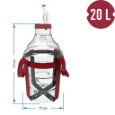 Небьющийся Дамиджон, BROWIN, 644220, 20 Л, полипропилен BPA-free, 27.2x27.2x51.5 см