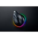 Razer optiskā pele Pro Click V2 Vertical RZ01-05250100-R3G1, 30000 DPI, 8 pogas, RGB apgaismojums, 2.4 GHz, Bluetooth, USB-C