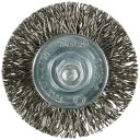 Дисковая щетка 38 мм, 1/4"; HEX гофрированная стальная щетина D-76607 MAKITA