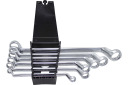 Rockforce uzgriežņu atslēgu komplekts 12-galvu 75&deg;, 6 gab., RF-50610, 8x10mm, 12x13mm, 14x15mm, 16x17mm, 18x19mm, 22x24mm