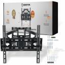Manta TV hoidja P60, 26-65", 40kg, 90&deg;, 7,5-47cm, VESA 400x400, must