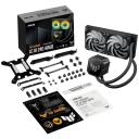 Asus TUF Gaming LC III 240 ARGB dzesētājs 90RC01J1-B0EAY0, 40cm, 2 ventilatori, 90.78 cfm, 2600 RPM, 37.4 dB, saderīgs ar LGA 1700