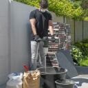 Betono dažų maišyklė 1800W, POWERPLUS, POWP6040, 2 greičiai, 140 mm maišymo mentele, 4 m laidas