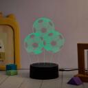 Manta Dekoratīvā lampa SNL124RGB, 5W, 12.2cm, 10cm, 20cm, 3xAA, 5V, 2m, 16 krāsas, tālvadība