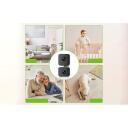 Gosund PC12 viedā divu WiFi kamera, 4MP, 1920x2160, H.265, 90&deg; vertikālā, 355&deg; horizontālā rotācija, divvirzienu audio