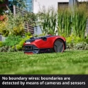 Robotizētais zāliena pļāvējs, EINHELL, 3413991, 500 m², 18V akumulators, bezsuku motors, automātiska atgriešanās uz uzlādes staciju