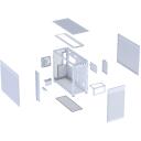 Asus PRIME AP303 Mesh Midi Tower 90DC00V3-B39000, 485mm, 215mm, 425mm, 44L, 6.8kg, metāls, Midi Tower, balts