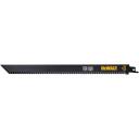 Dewalt zobenzāģa asmens DT2451-QZ 300 mm 6 TPI HCS, 2 gab, 4.2 mm zoba solis, melns, cinkots un hromēts